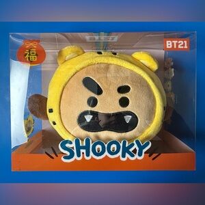 BT21  Limited to Korea SHOOKY (Suga) Tiger standing Plush Doll 30cm